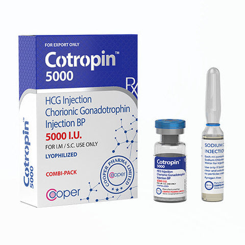 COOPER PHARMA HCG 5000 IU