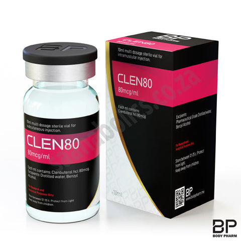 BODY PHARM CLENBUTEROL 80 INJECTABLE