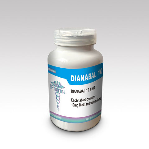 IPHARMA DIANABOL 10MG 500 TABS